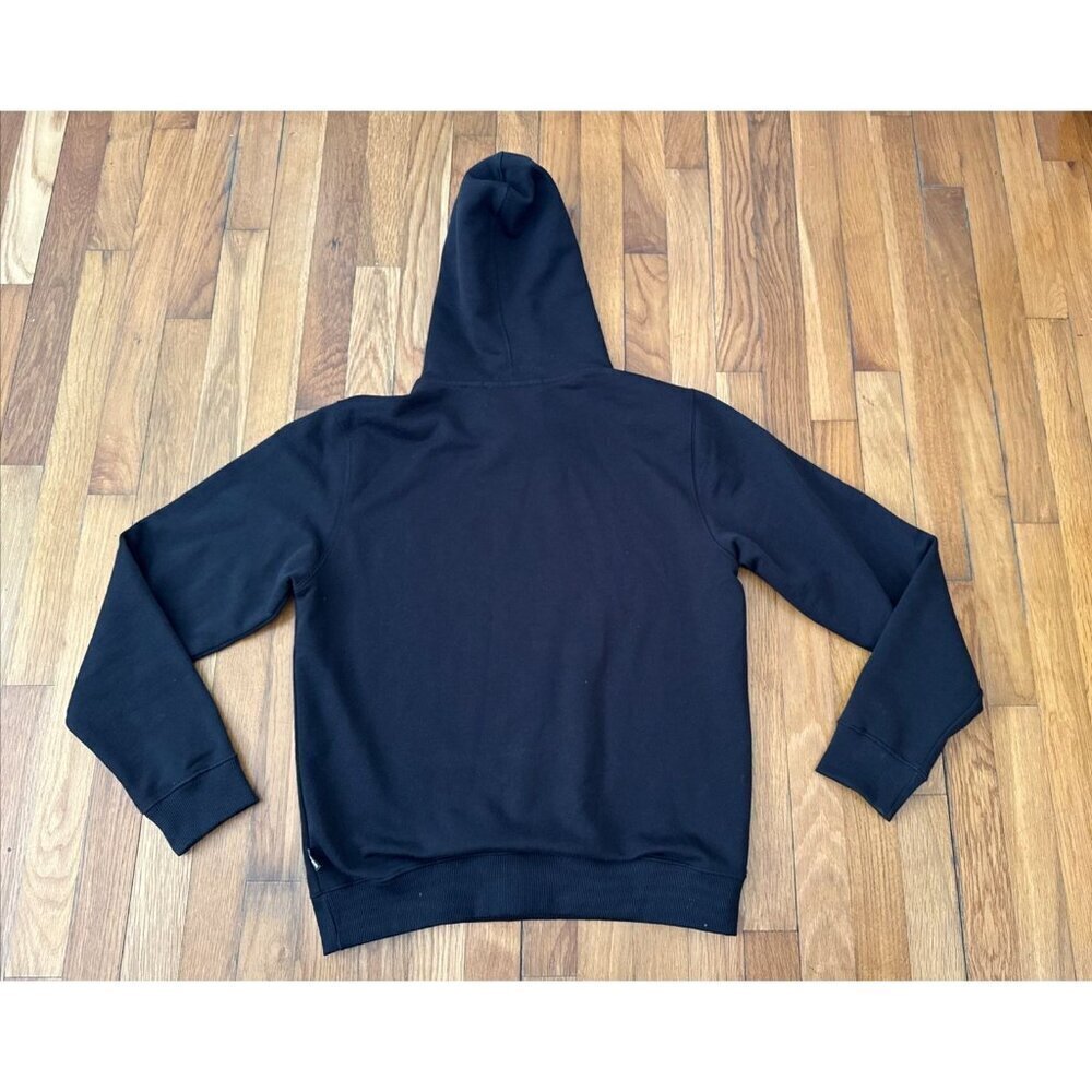 Iuter Made In Italy Men's Hoodie Black Dino Park Size S - Picture 7 of 7